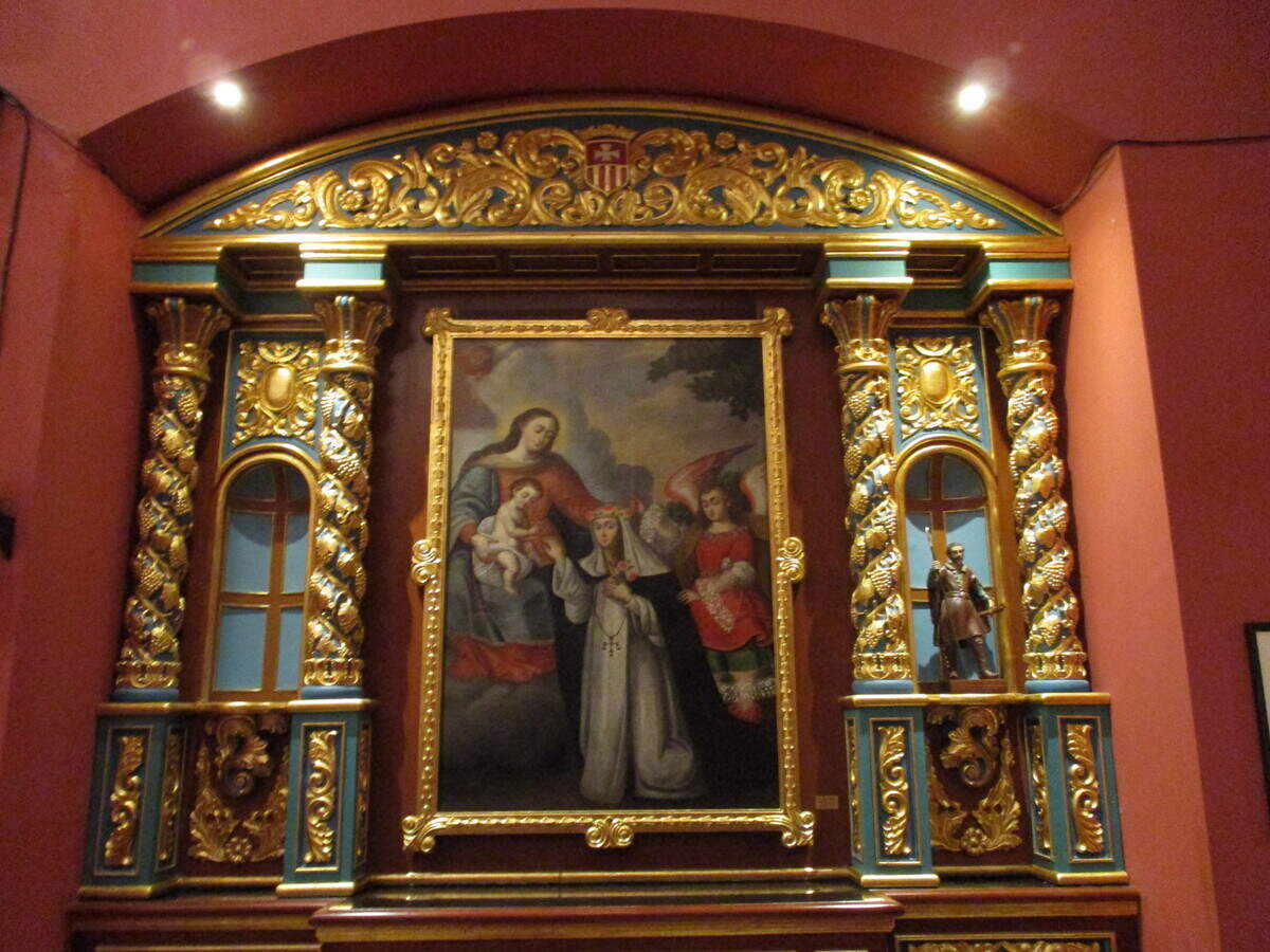 Santa Rosa de Lima, Cuzco, siglo XVIII.