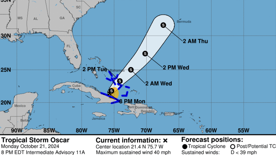 Tormenta Óscar abandona suelo cubano y deja al menos seis muertos a su paso por el oriente de la isla