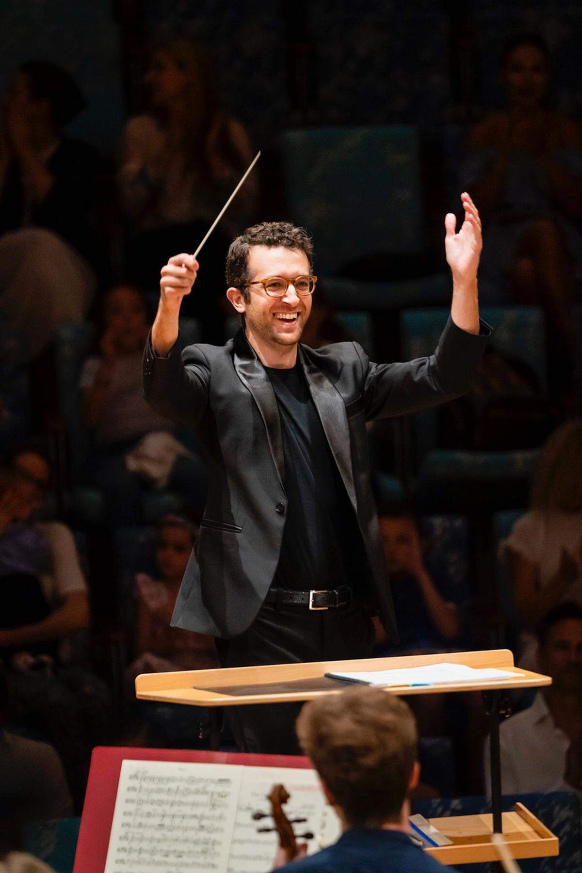 La mayor ambición y sueño de Chad Goodman es “llegar a ser director de una gran orquesta americana, como mi mentor Michael Tilson Thomas”.