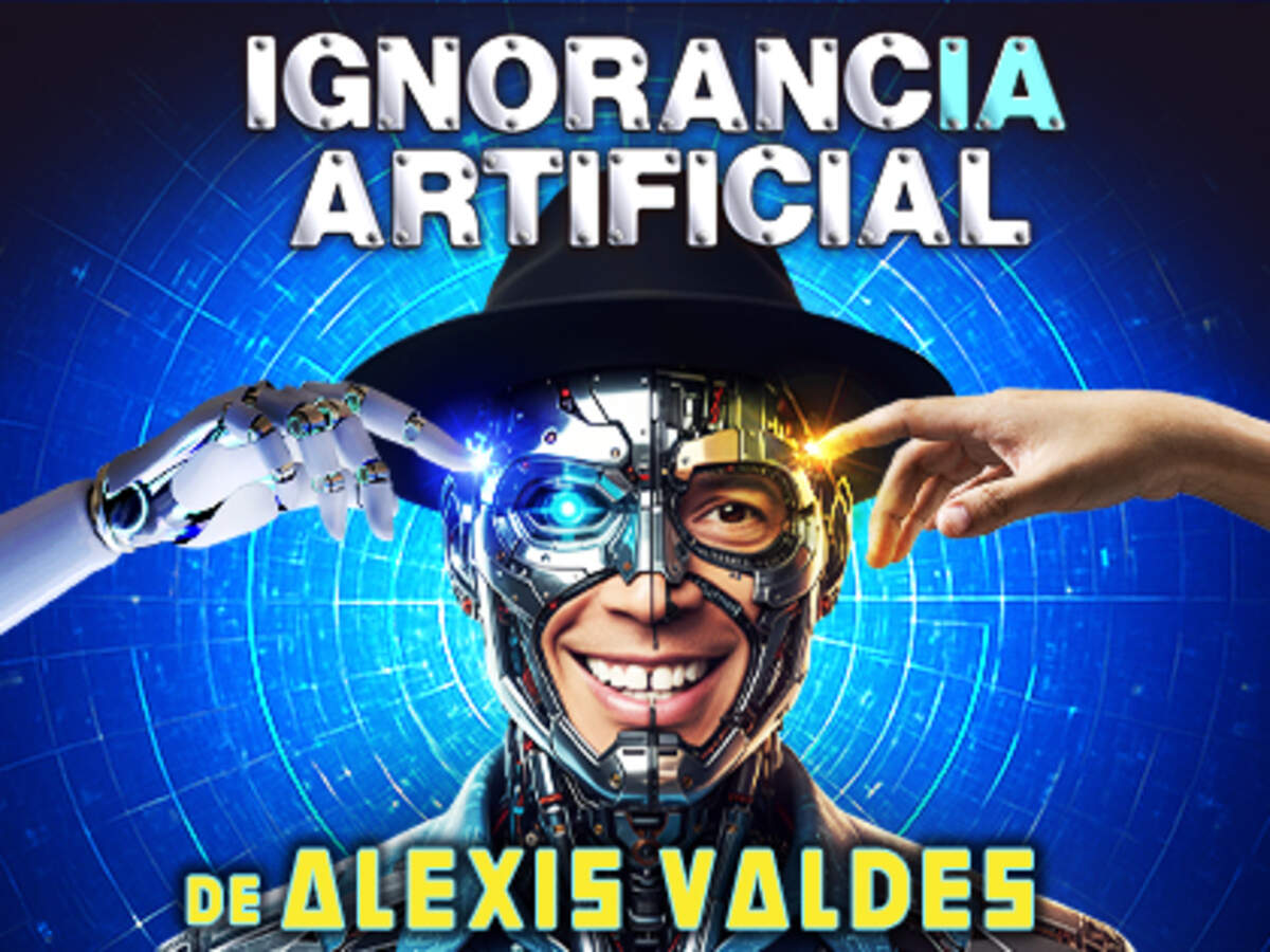 Alexis Valdés en la comedia “Ignorancia artificial” en el Teatro Trail.