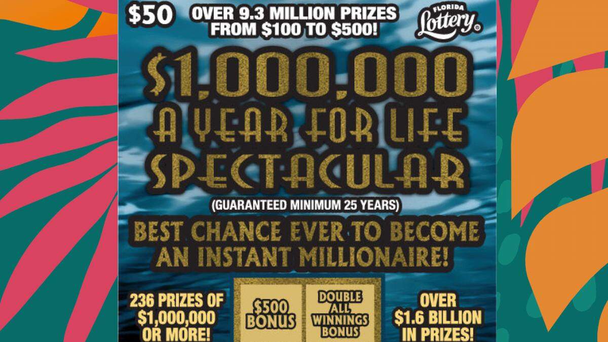 Captura de pantalla. Florida Lottery