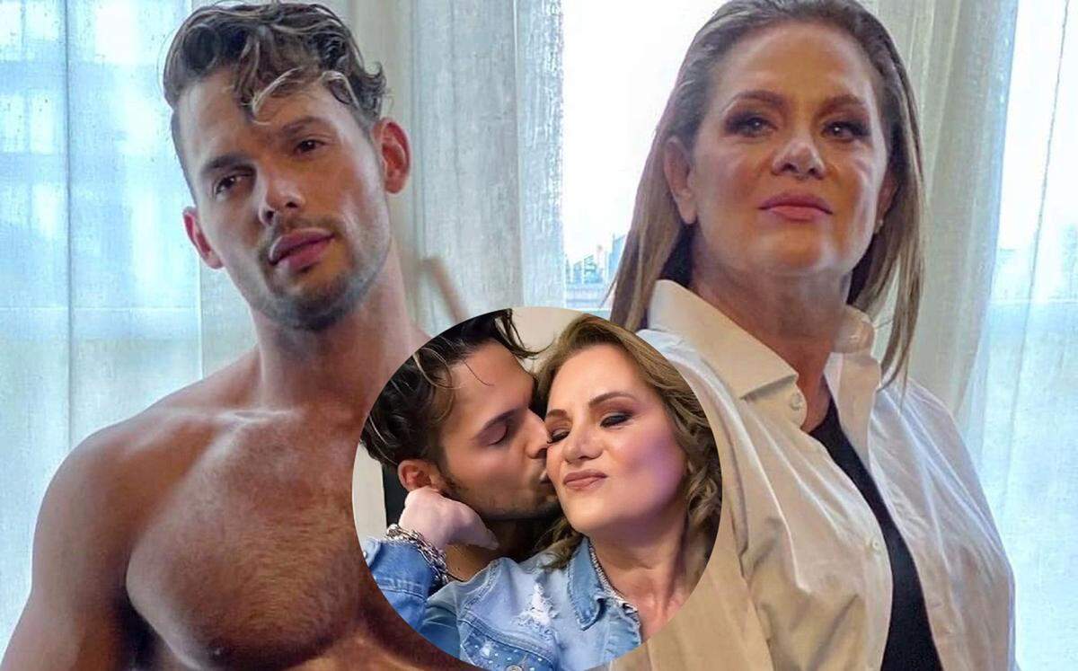 Erika Buenfil y Emmanuel Palomares.