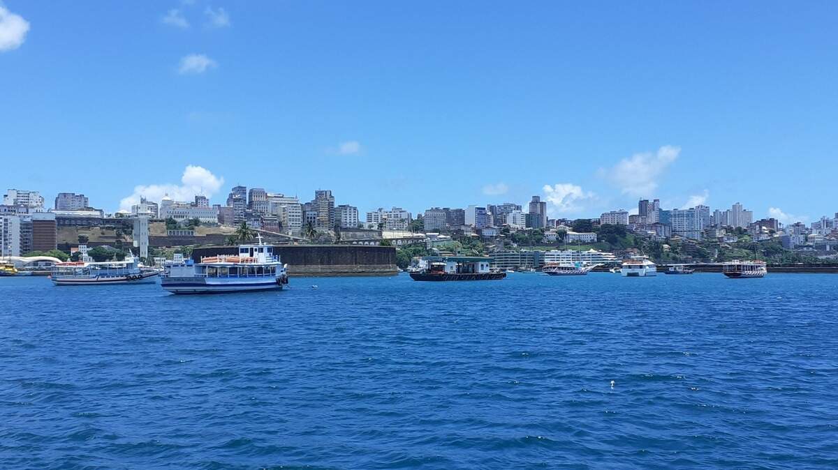 Salvador vista desde su bahía.
