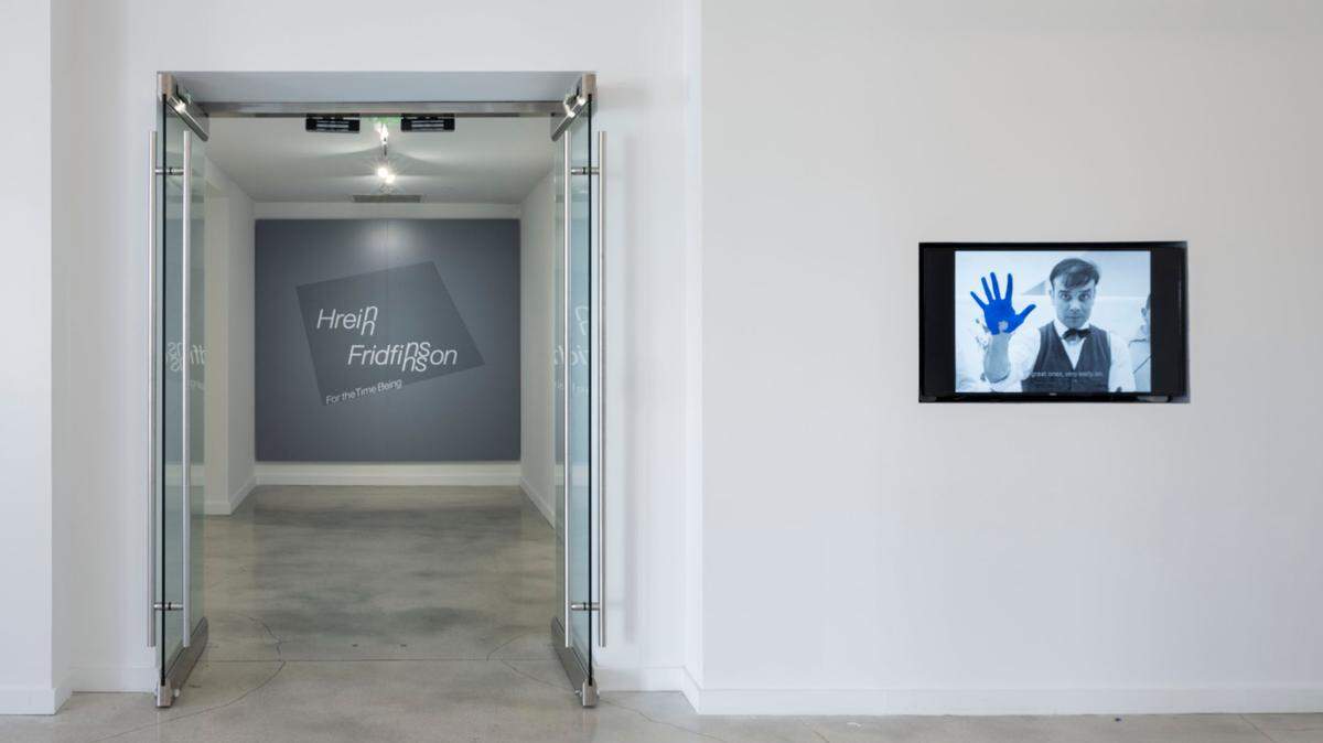 ‘For the Time Being’ (Mientras tanto), es la primera exhibición en toda América de Hreinn Fridfinnsson.