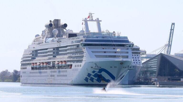 Fotogalería: El Coral Princess llega al Puerto de Miami