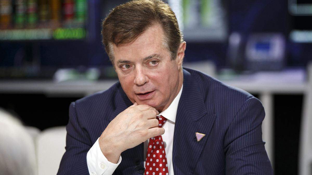 Paul Manafort en una entrevista con Bloomberg Television en Cleveland el 18 de julio del 2016.