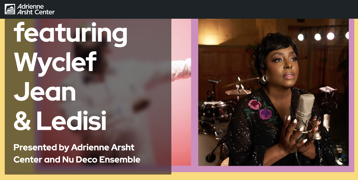 Nu Deco Ensemble con Wyclef Jean y Ledisi en el Arsht Center.