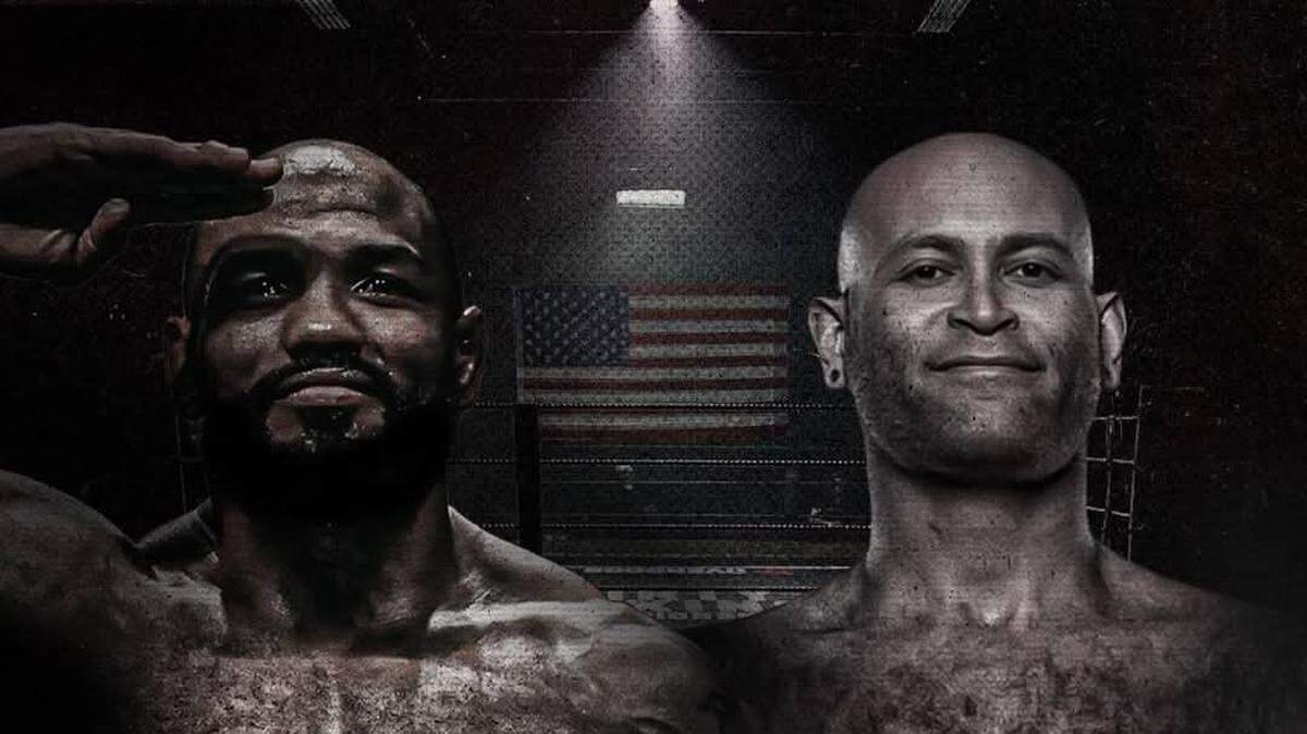 Yoel Romero (izq.) enfrentará el 22 de marzo a Ras Hylton en The Hangar at Regatta Harbour en Miami, en el evento coestelar que llegará a todo el mundo por el canal de youtube de la empresa y otras avenidas virtuales.