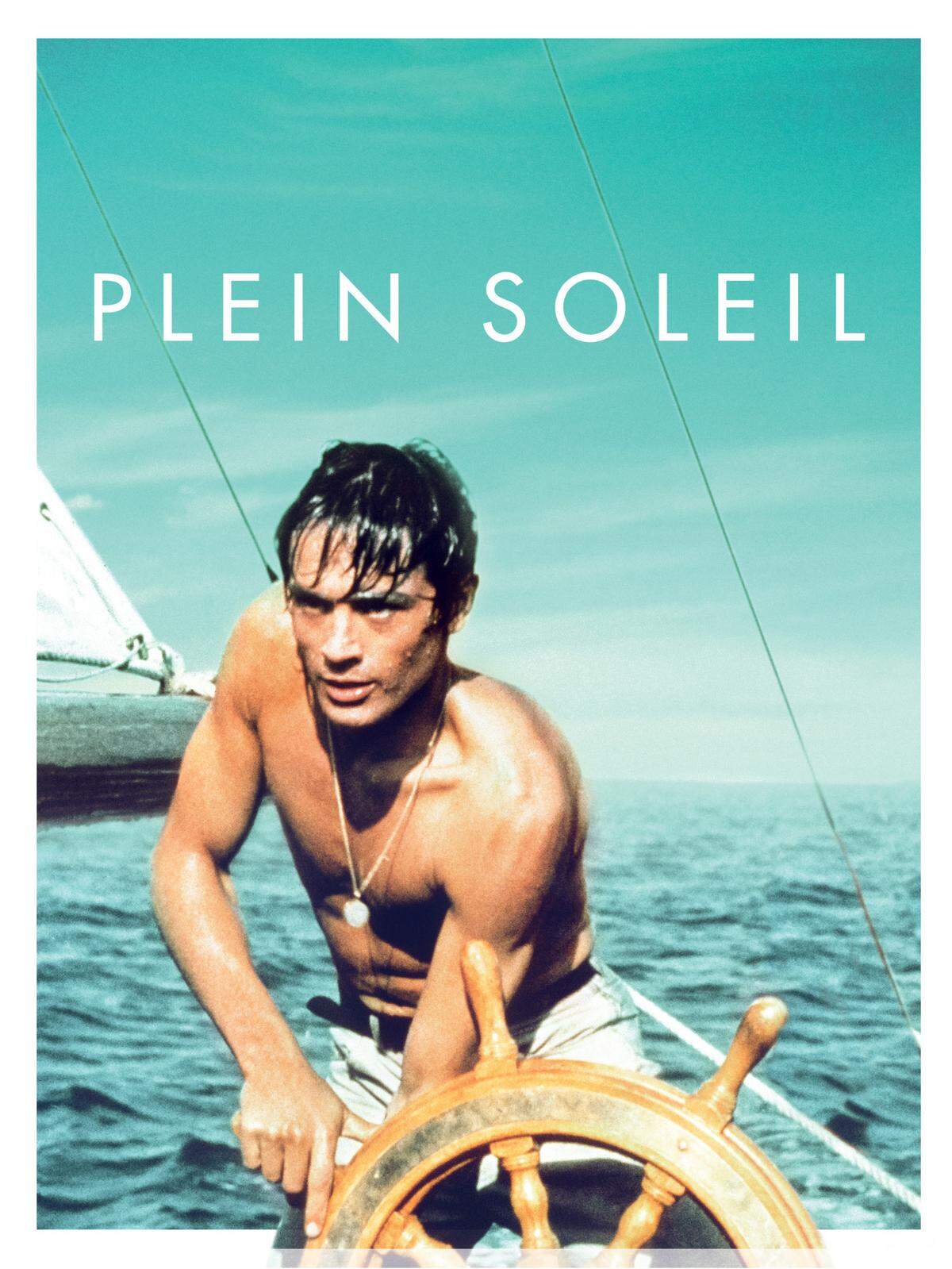 Alain Delon en la película 'Purple Noon' (A pleno sol) en Italia, agosto de 1959.