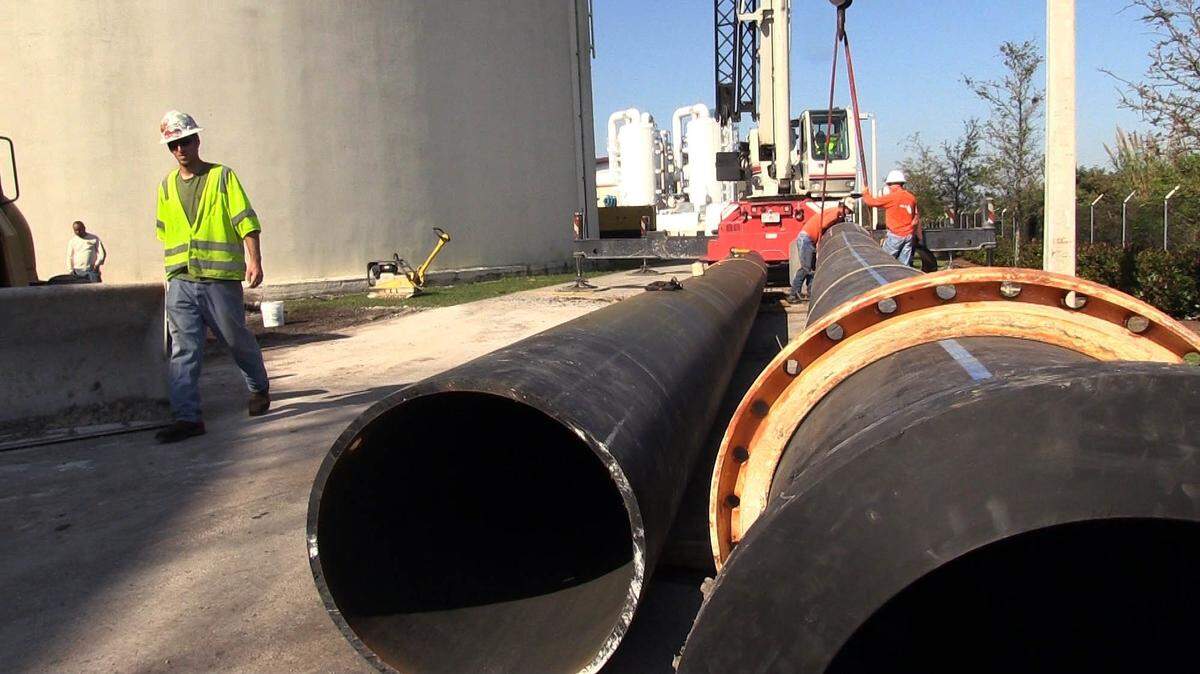Planta de tratamiento de agua de Hialeah, en una imagen de marzo de 2015.
