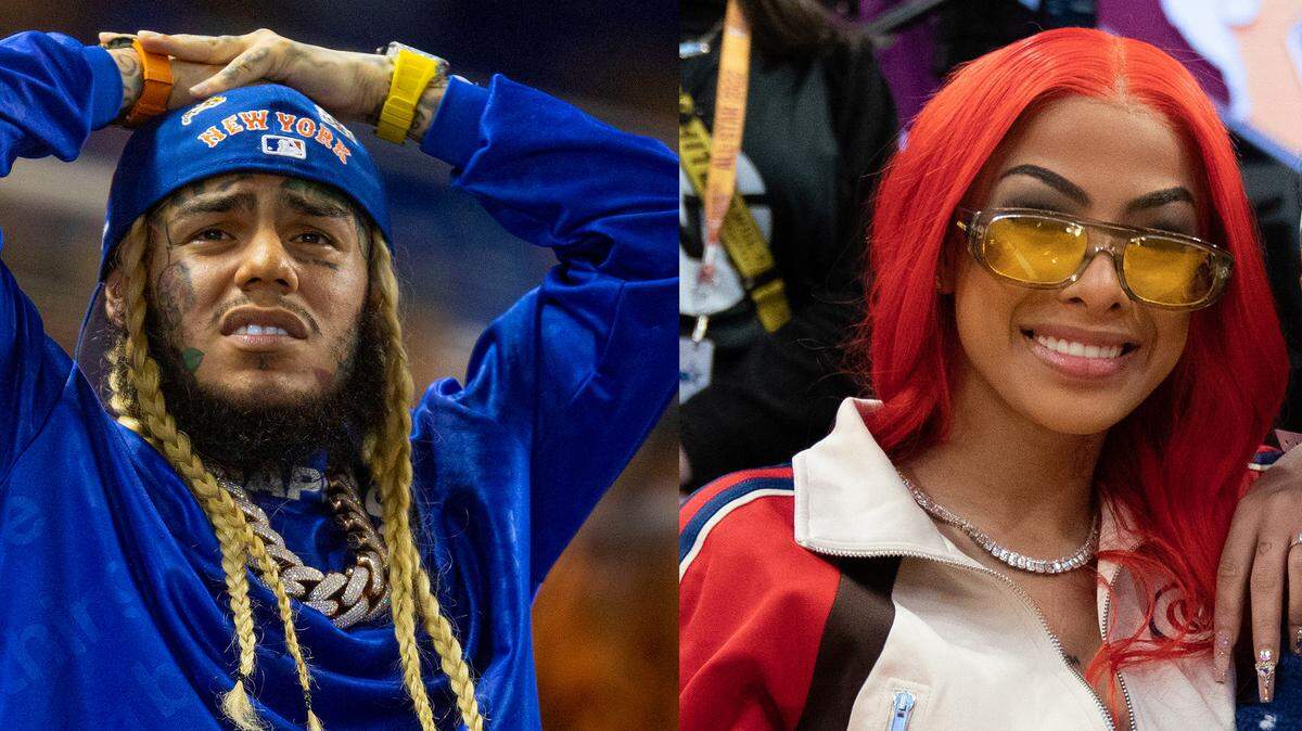 Yailin La Mas Viral compareció en corte en Plam Beach acusada de agredir a su pareja, el rapero mexicanomericano Tekashi 6ix9ine.