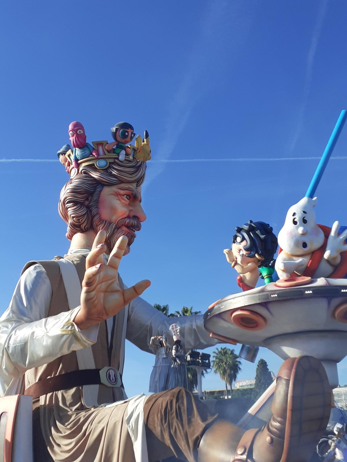 El Rey del Carnaval de Niza 2024.