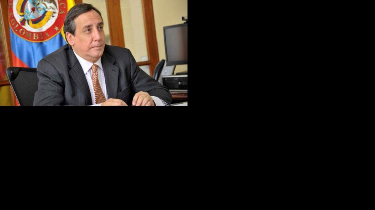 El embajador de Colombia en Venezuela, Luis Eladio Pérez.
