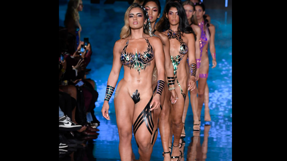 Black Tape Project show during Miami Swim Week in 2021