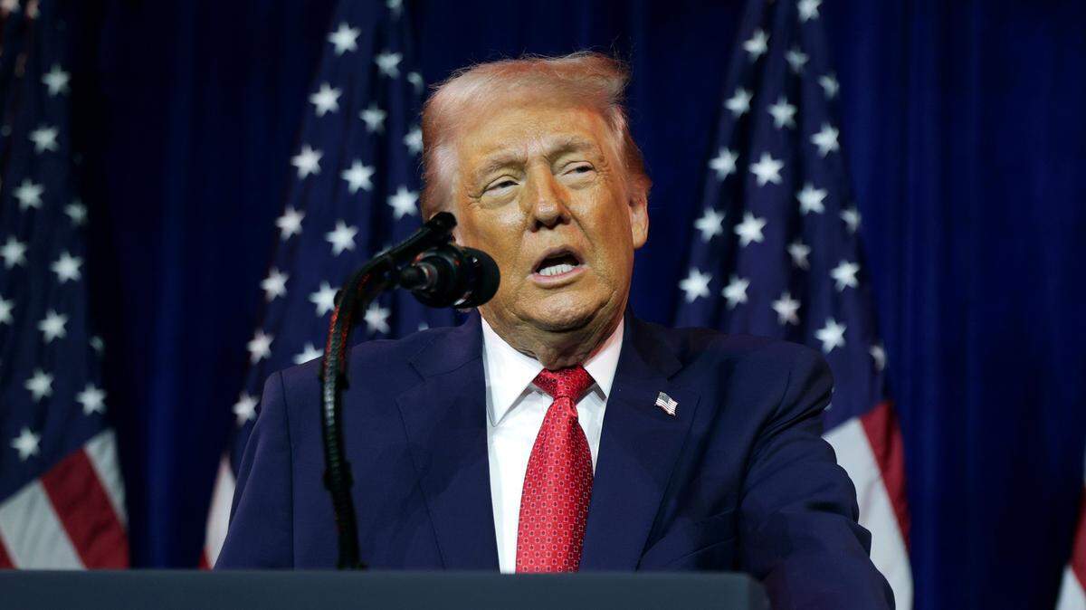 WASHINGTON, DC - JANUARY 06: U.S. President Donald Trump addresses a House Republican retreat at The John F. Kennedy Center for the Performing Arts on January 06, 2026 in Washington, DC. House Republicans will discuss their 2026 legislative agenda at the meeting. (Photo by Alex Wong/Getty Images)