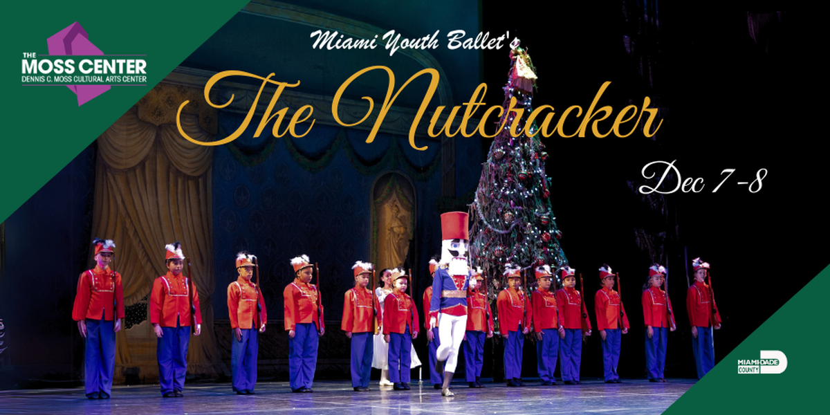 ‘El Cascanueces’ presentado por The Moss Center y Miami Youth Ballet.