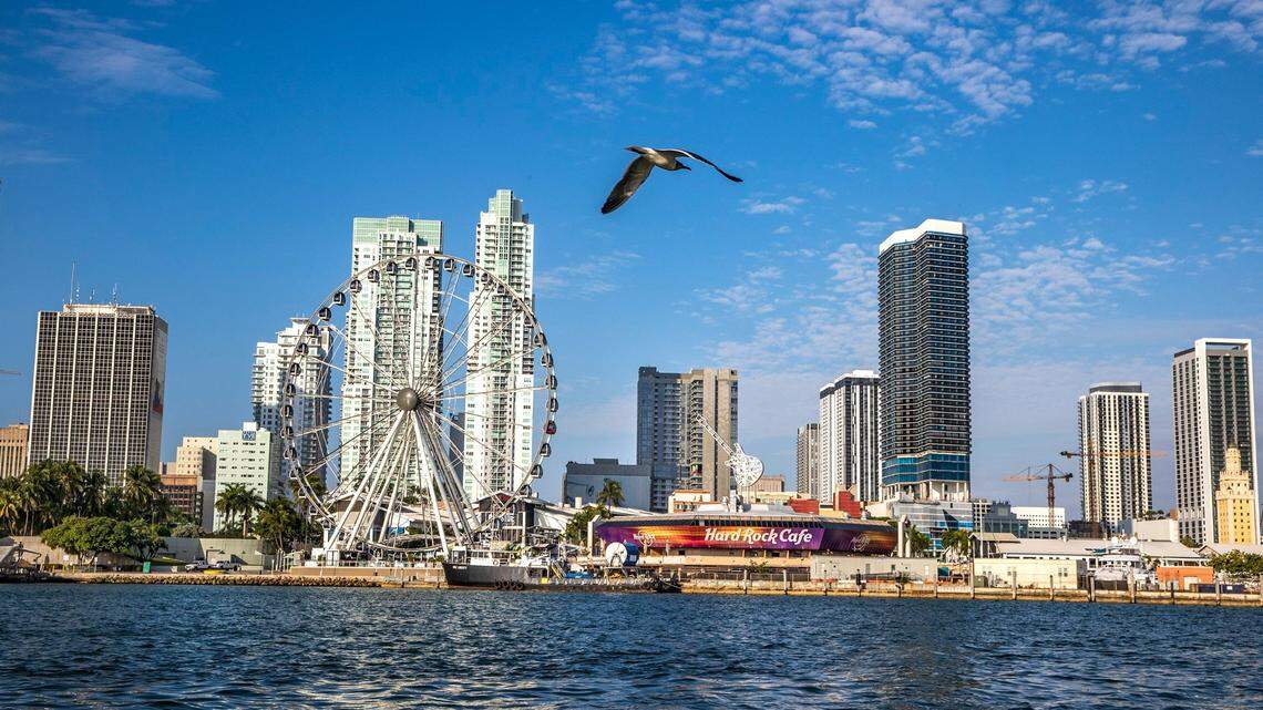 The supply of affordable homes for sale in South Florida has sharply declined since 2019. Here’s a view of the downtown Miami skyline on Jan. 26, 2022.