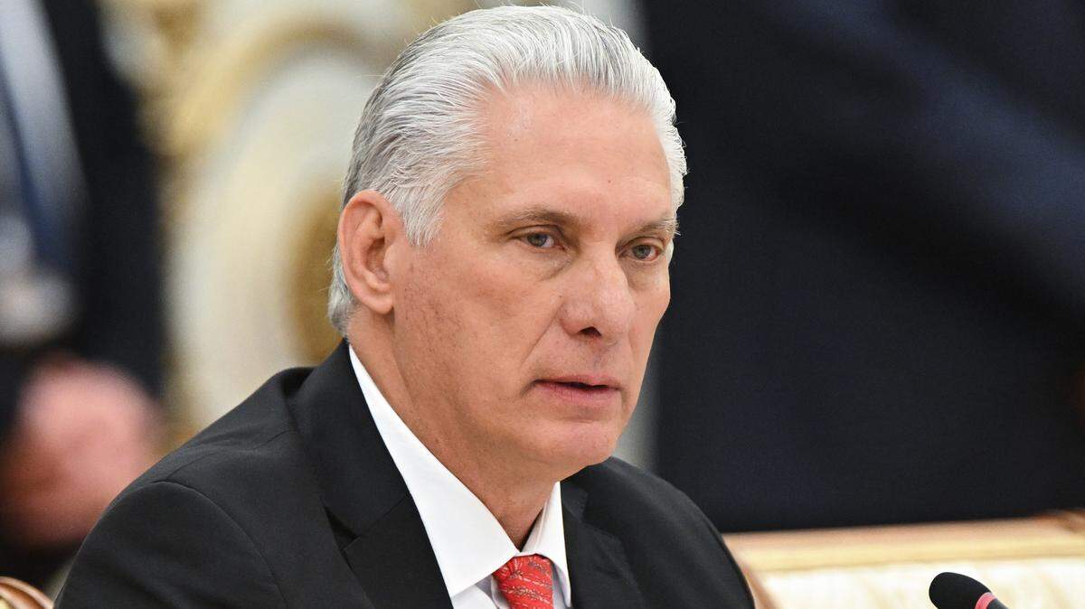 Foto de archivo del gobernante cubano Miguel Díaz-Canel, quien ha expresado su apoyo a Rusia tras la invasión a Ucrania.