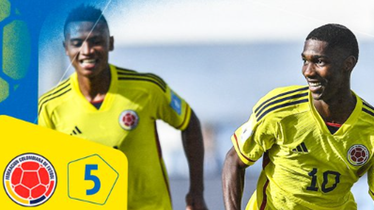 Colombia liquidó en cuatro minutos el pleito con un 5-1 ante Eslovaquia, el miércoles en los octavos de final del Mundial sub-20 que se celebra en Argentina. .