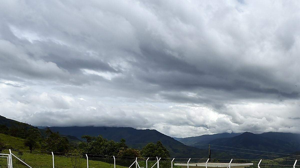 Vista del cementerio aislado en medio de la cordillera de los Andes, departamento del Caquetá, Colombia, el 4 de noviembre de 2104.