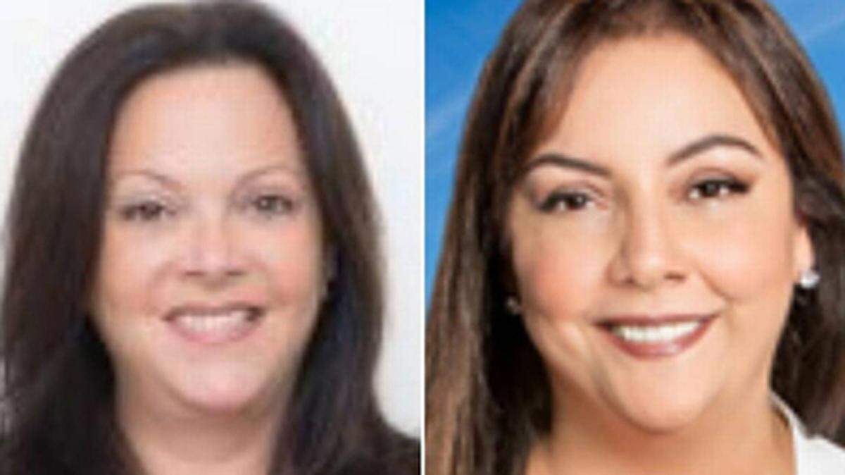 Angie Chirino y Ariadna Balaguer 
