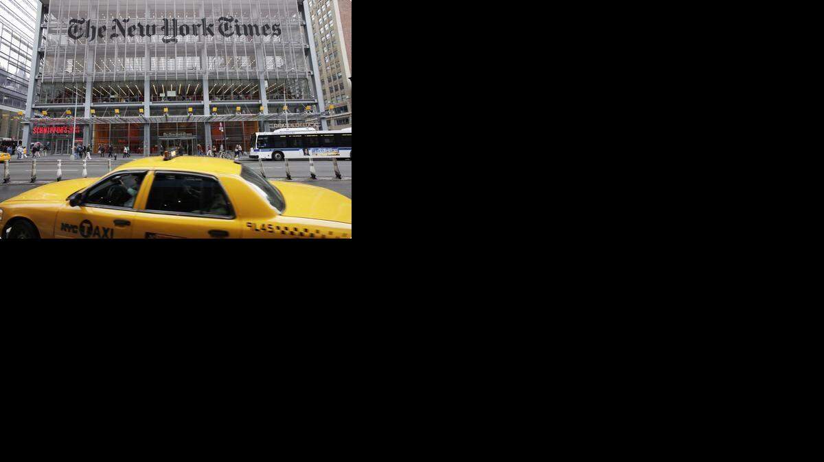 En el primer trimestre, el New York Times registró un beneficio neto de 13,1 millones de dólares. AP-Archivo
