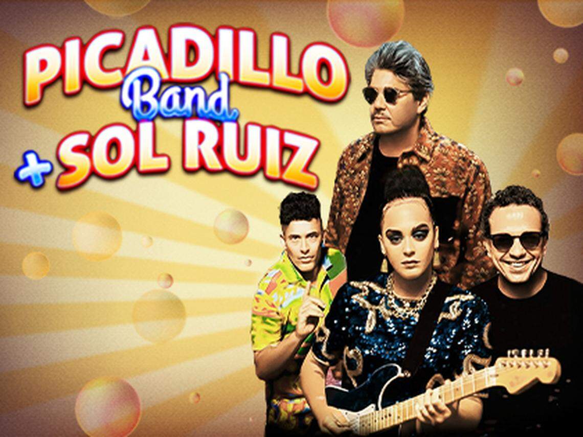Picadillo Band & Sol Cruz en el Teatro Trail.
