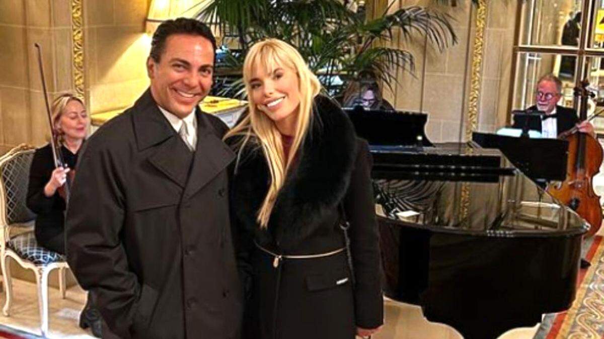 Cristian Castro e Ingrid Wagner.