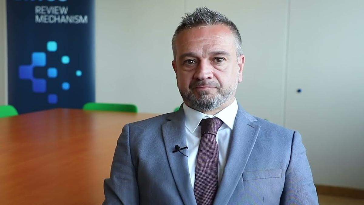Giovanni Gallo, jefe de Control de Drogas y Prevención del Crimen de la Oficina de las Naciones Unidas contra la Droga y el Delito (ONUDD).