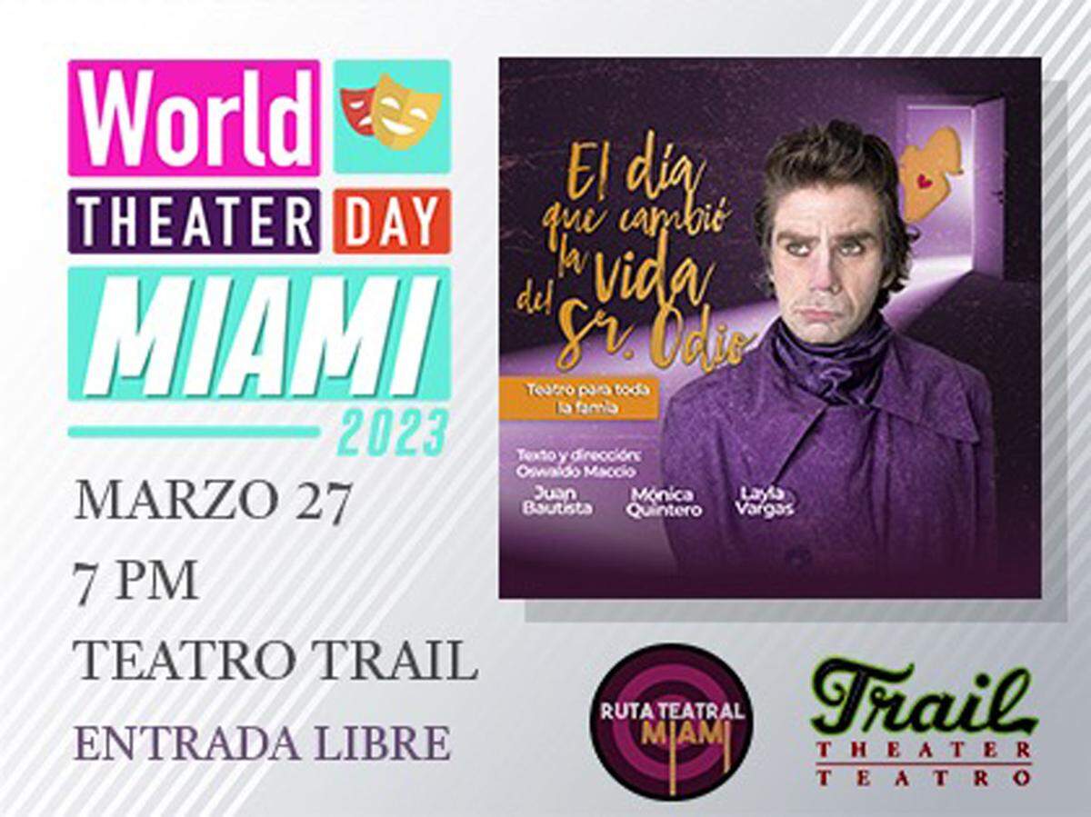 ‘El día que cambió la vida del Sr. Odio’ en el Teatro Trail.