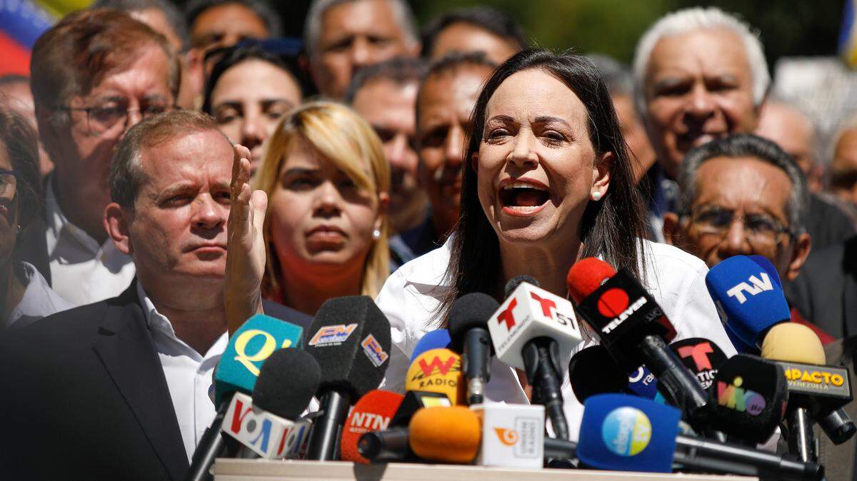 Foto de archivo. El jefe de seguridad de la líder opositora de Venezuela María Corina Machado, Milciades Ávila, fue excarcelado este jueves, con medidas cautelares, tras más de 36 horas detenido, informó la antichavista, quien consideró la liberación como un “primer paso para revertir esta injusticia”.