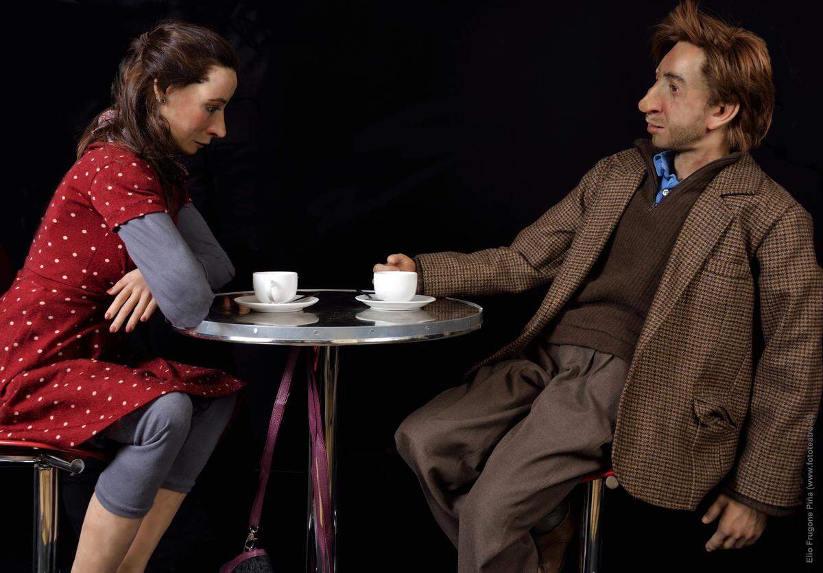 El y ella, los protagonistas de “Feos”.&nbsp;