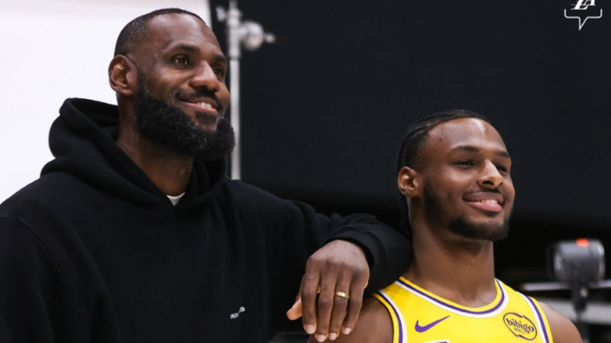 LeBron James jugará con Bronny James y harán historia como el primer dúo padre-hijo en jugar al mismo tiempo en la NBA.