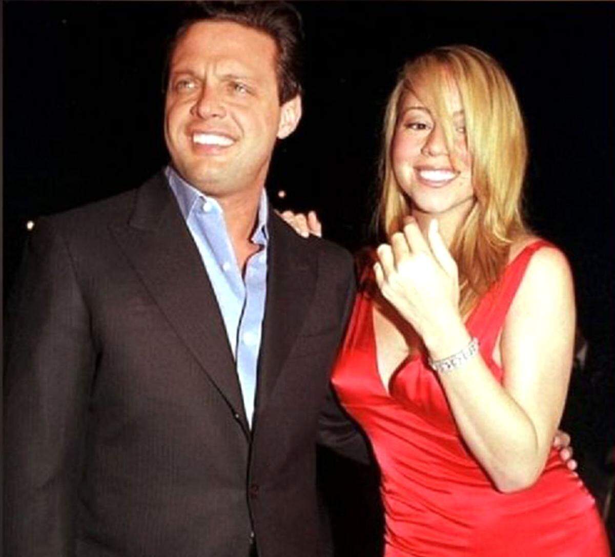 Mariah Carey y Luis Miguel.