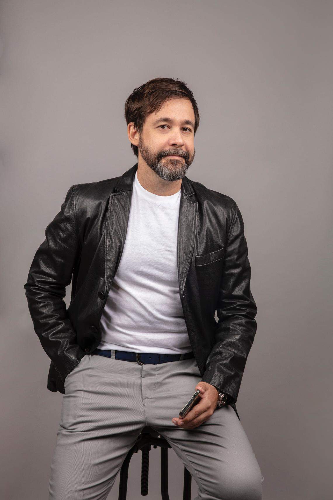 Oniel Díaz Castellanos, 42, fundador de Auge, un negocio privado en La Habana que ofrece servicios de contabilidad, diseño y otros servicios corporativos a las empresas privadas.