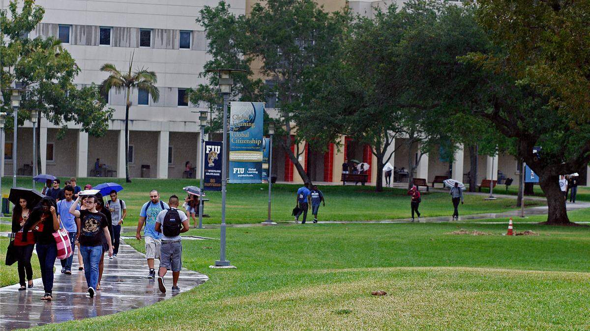 FIU’s Tamiami campus was once a bustling place. Largely closed for over a year due to COVID-19, its President Mark Rosenberg wants to start the return to normalcy.