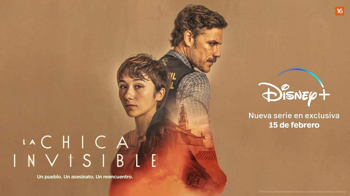 En Hulu latino la serie española ‘La chica invisible’ (2023), thriller que gira en torno a una investigación policial.