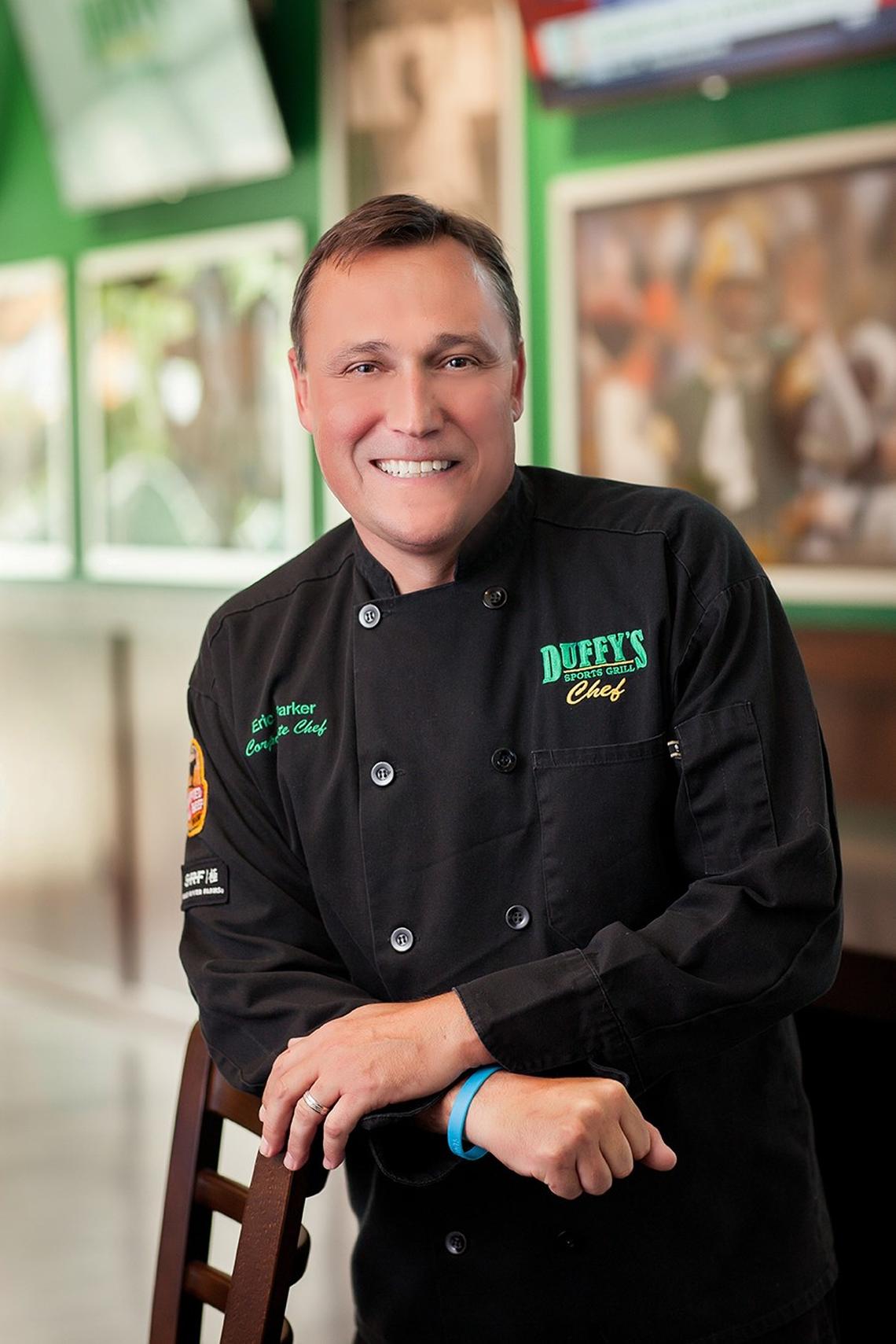 El Chef ejecutivo Eric Parker.