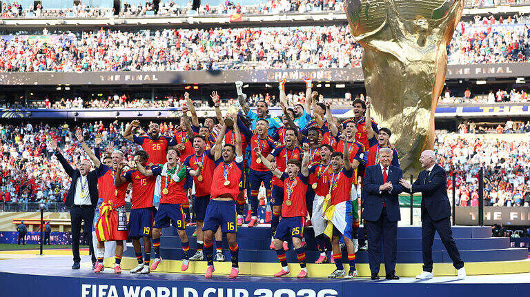 Trump acapara los focos del Mundial tras su reacción en la coronación de España