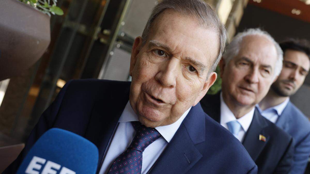 Fotografía de archivo, tomada el pasado 7 de junio, del líder opositor venezolano, Edmundo González Urrutia, en Madrid (España). EFE/Sergio Pérez
