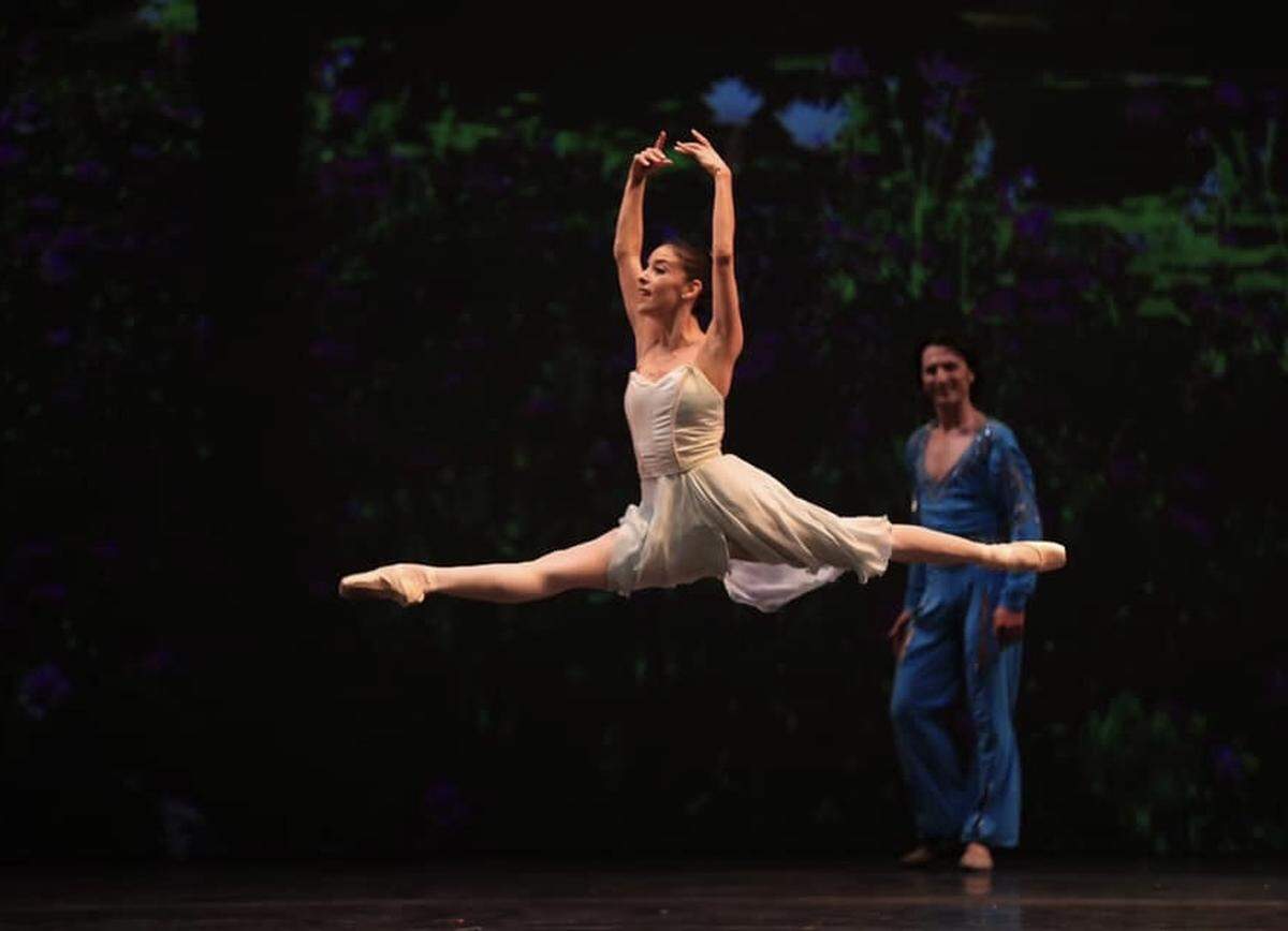 Katia Carraza y Dinu Tamazlacaru en Danzatlán 2019.