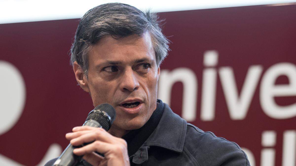 (Foto de ARCHIVO)
El líder opositor venezolano Leopoldo López durante el debate ‘Venezuela: ¿Y ahora qué?’, en la Universidad Camilo José Cela, a 12 de febrero de 2026, en Madrid (España). El encuentro ha sido organizado por Madrid Foro Empresarial.

Diego Radamés / Europa Press
12/2/2026