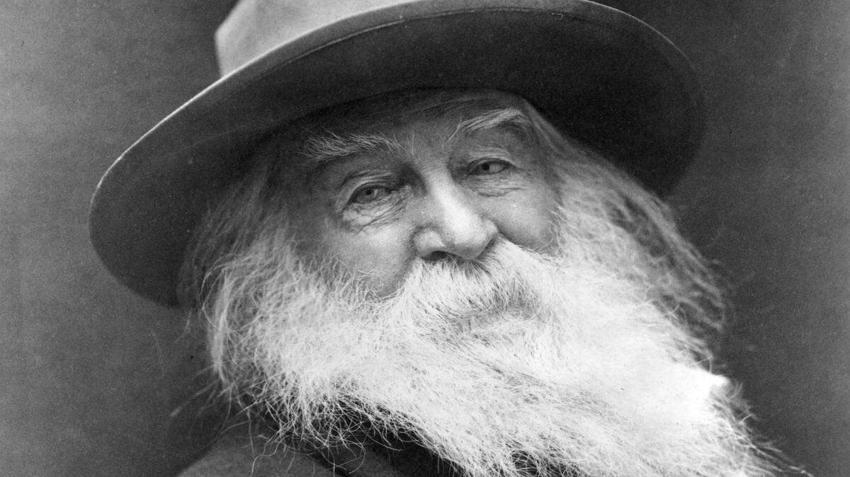 El poeta estadounidense Walt Whitman (1819-1892).