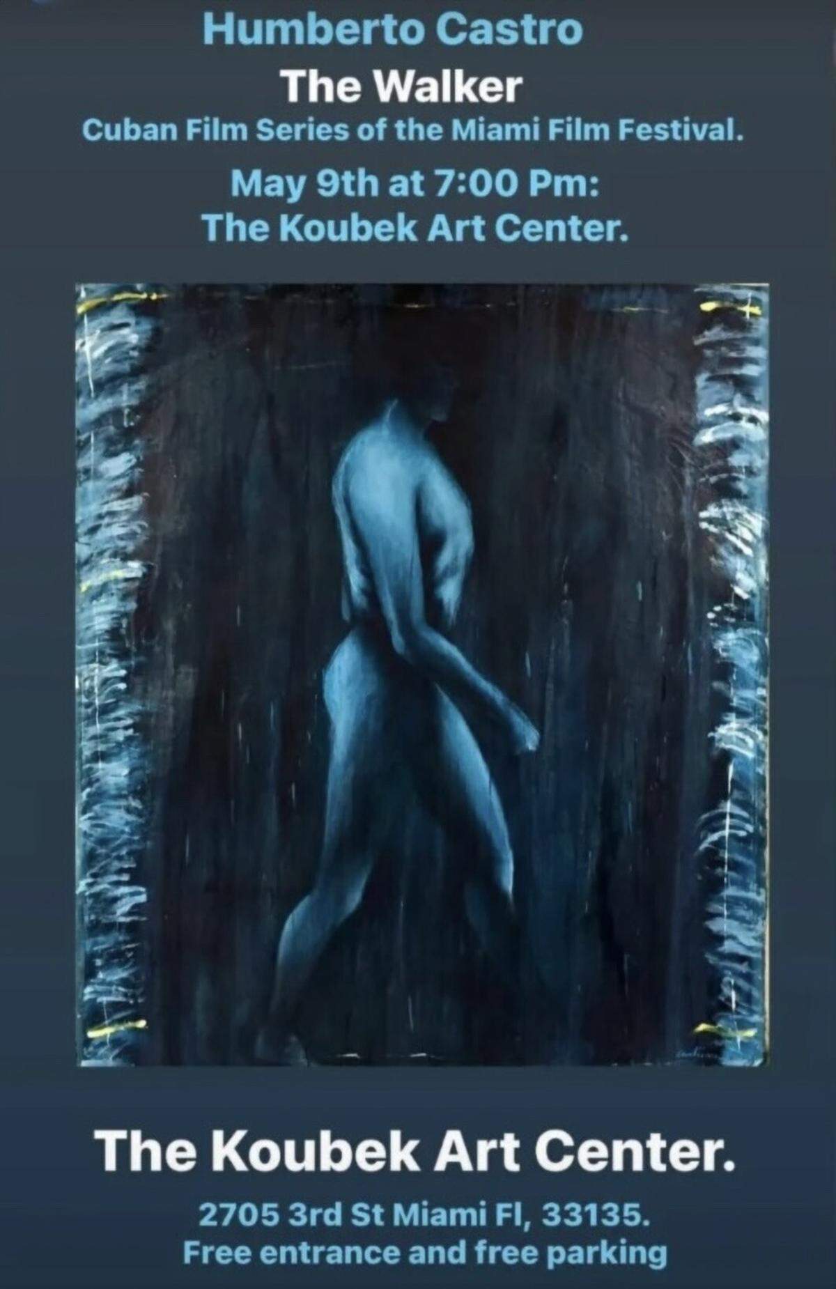 Póster promocional de “The Walker”