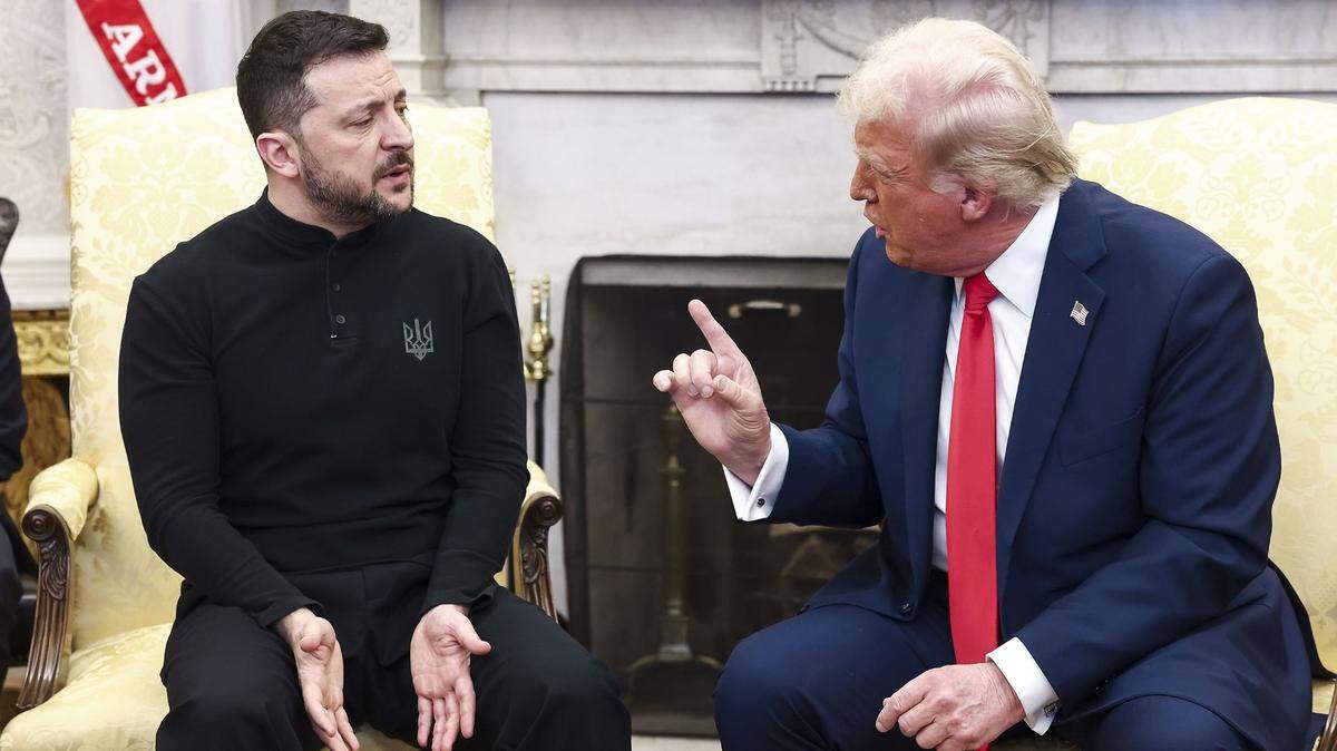 Ukrainian President Volodymyr Zelensky had a meeting with President Donald Trump in the White House.