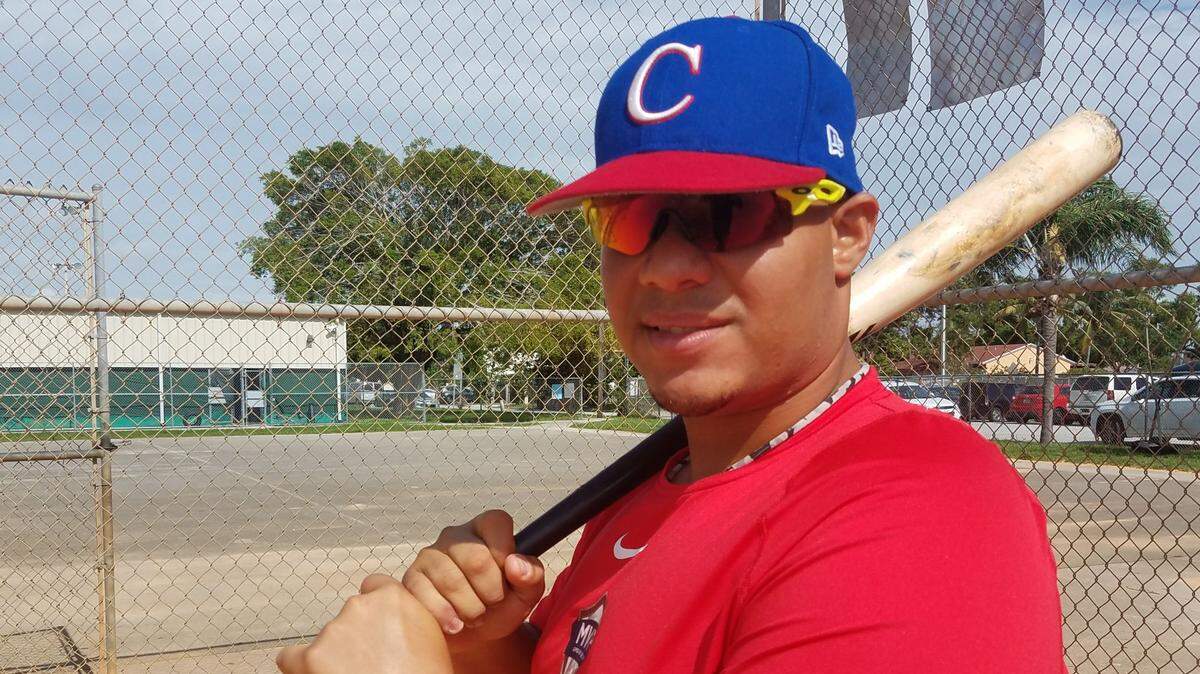 Lionard Kindelán se prepara para su showcase en Miami.