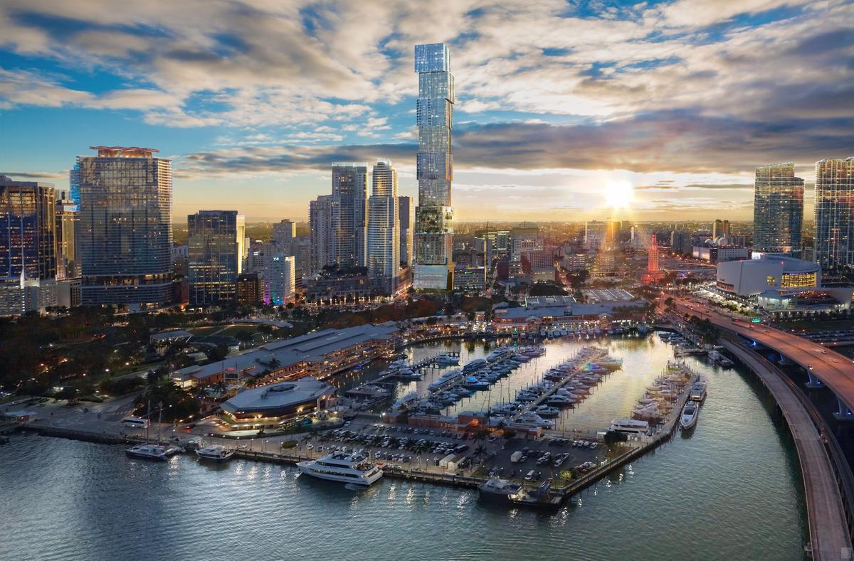 Casi la mitad de los compradores del Waldorf Astoria, un proyecto residencial y hotelero en el downtown de Miami, son extranjeros.