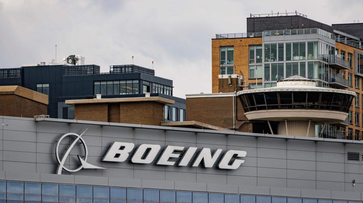 Imagen de la sede de la empresa Boeing en Arlington, Virginia, vista el 2 de febrero de 2024.