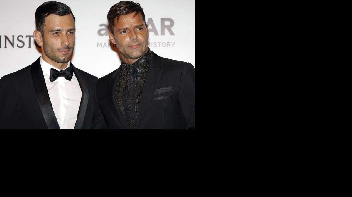 Ricky Martin y su novio Jwan Yosef. AP-Archivo
