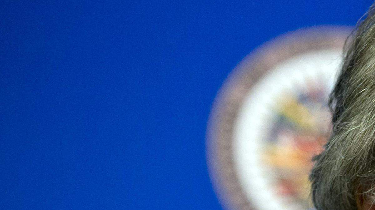 Luis Almagro, secretario general de la OEA. 